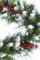 Perfect Holiday 6ft Snow Flocked Camdon Fir Garland With Pine Cones And Berry Clusters